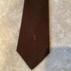 Vintage YSL Wool Tie